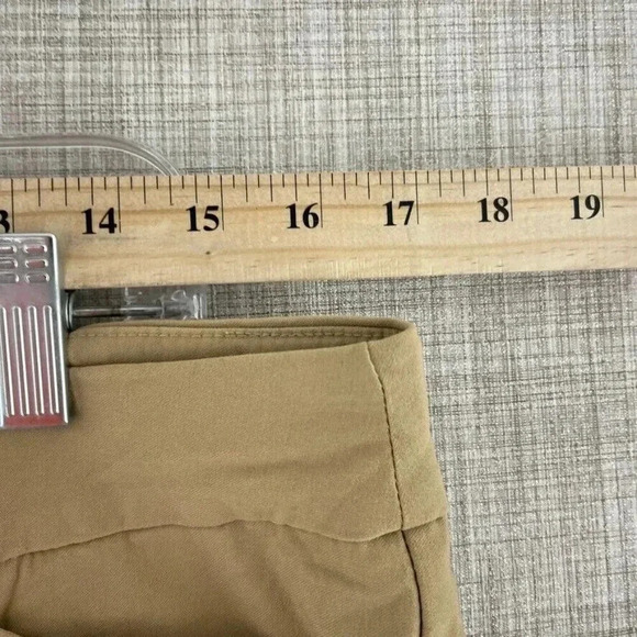 Chico's Pants Womens 2R (XL) tan 3933 - Picture 3 of 11